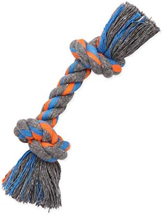 Mammoth Pet Products Flossy Chews Cottonblend Color Rope e, Mini, 6-Inch, MultiColored (20000V)
