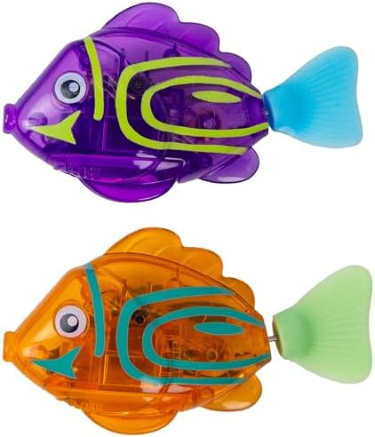 Catstages Meow-Smerizing Fun Fish Interactive Cat Toy, 3.9", 2-Pack