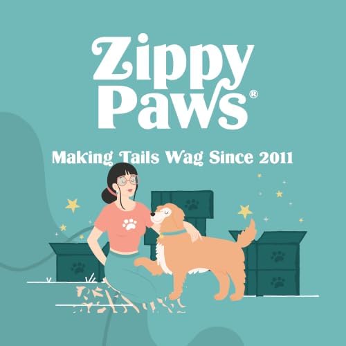ZippyPaws Skinny Peltz - No Stuffing Dog Toys, 5-Pack, Woodland Variety
