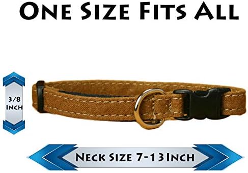 Hemp Cat Collars (Bronze)