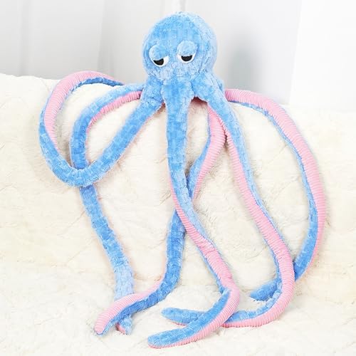40 Inches Large Octopus Interactive Squeaky Dog Chew Toys