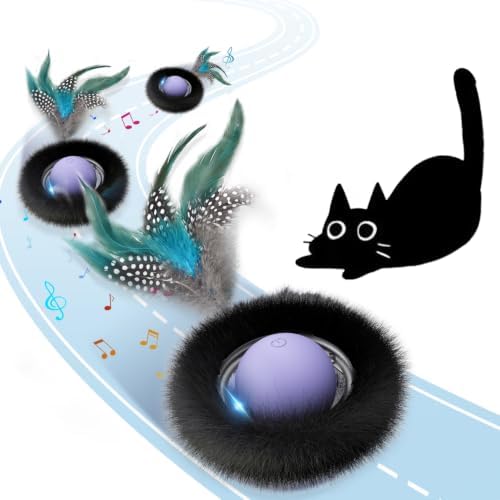 Interactive Cat Toy Ball-Automatic Motion Activated Moving Ball Toys