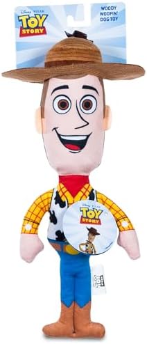 Disney for Pets Pixar Toy Story Woody Plush Dog Toy, 9 Inch