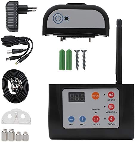 Dog Fence Wireless & Training Collar 2 in 1 System,Safe Outdoor Electric Pet Containment System,Beep/Vibration/Shock Collars with Remote, Waterproof and Rechargeable Transmitter and Collar,for1dog