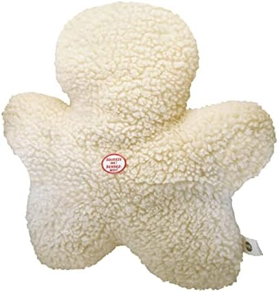 SPOT 8in Vermont Style Fleece Chewman Dog Toy – Soft Plush Squeaky Comfort Toy for Small & Medium Dogs and Puppies – Safe for Light Chewers – No Plastic Parts – Calming Cuddly Pet Toy