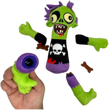 Zombie Dog Toy Funny Undead Body Parts Stuffed Chew Toy