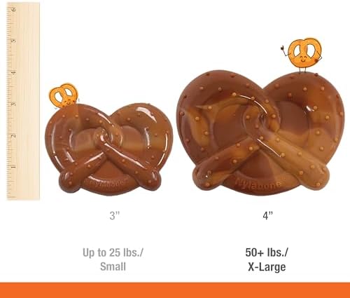 Nylabone Power Chew Pretzel Dog Chew Toy, X-Large