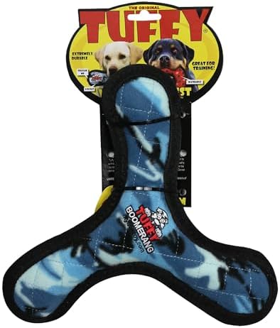 TUFFY® 2 Pack Ultimate Boomerang Ultra Durable Plush Dog Toys