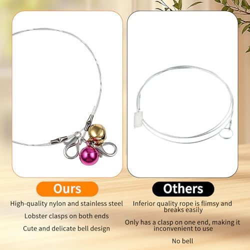 5Pcs 22" Cat Wand String Replacement Cat Toy Wire String