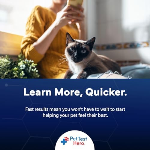 Better Life Science Pet Food & Environmental Sensitivity Hair Sample Testing Kit – Over 460 Items Tested – at-Home Non-Invasive Collection for Dogs & Cats – Informational Report for Pet Owners
