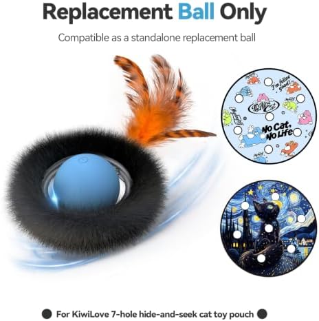 Interactive Cat Toy Ball-Automatic Motion Activated Moving Ball Toys