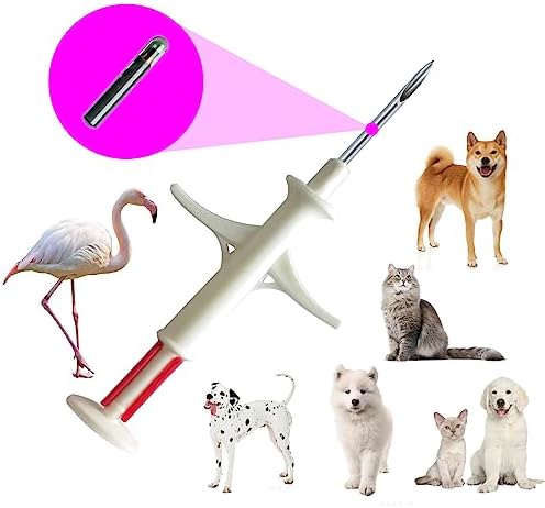 Microchip ID for Dogs and Cats Identification Small Size 1.4X8 mm 1 Pack (1.4 mm Dia, 8 mm Length, 15 Gauge)
