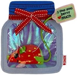 KONG Pull-a-Partz Jamz Crinkle Catnip Filled Cat Toy
