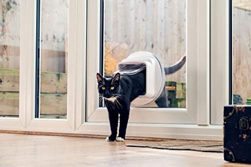 SureFlap Microchip Cat Door Connect with Hub Bundle - Door Opening: The Microchip Cat Door Flap Opening is 5 5/8" (w) by 4 3/4" (h