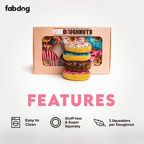 fabdog Box of Doughnut Toys
