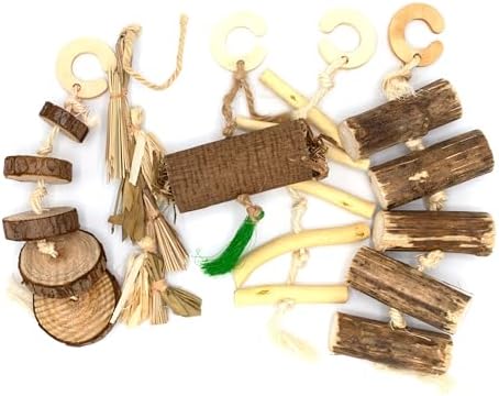 Oxbow Natural Dangly Party Pack, Rabbit & Guinea Pig Toys, Enrichment