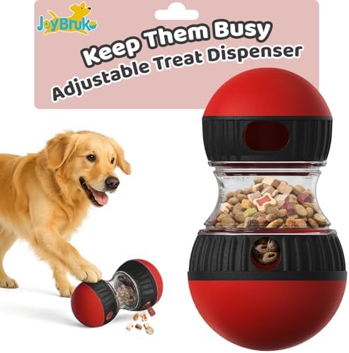Interactive Dog Treat Puzzle Toys Food Dispensing Enrichment