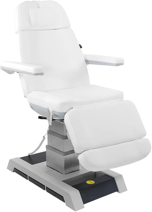 SKINACT Marco Electric Medical Spa Treatment Table (Facial Chair/Bed) (White)