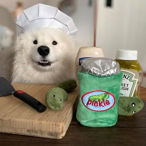 CHEWFFON Dog Interactive Toy, Plush Hide and Seek Burrow Puzzle