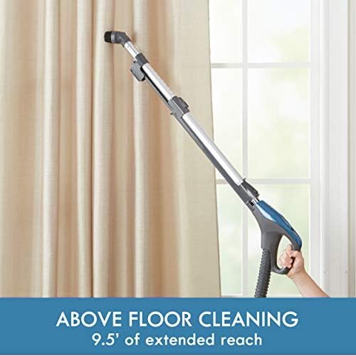 Kenmore Pet Friendly Lightweight Bagged Canister Vacuum Cleaner | Extended Telescoping Wand, HEPA, 2 Motors, Retractable Cord, and 4 Cleaning Tools - BC3005