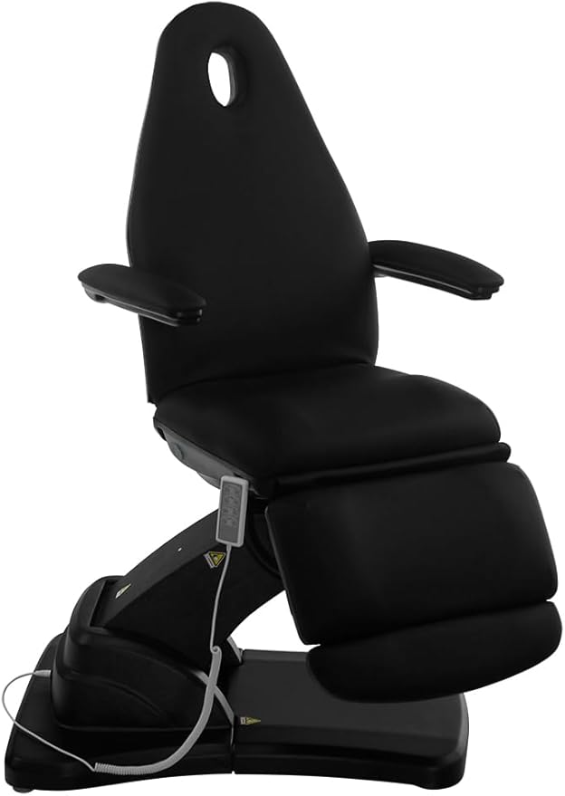 SKINACT BENTS Black Electric Medical SPA Treatment Table (Facial Massage Bed)