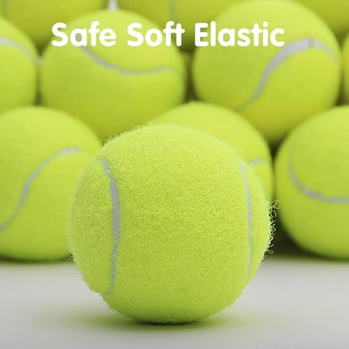 MEKAPLE 6 Pack Mini Tennis Balls for Pet Playing Fecth, 2 inch Dogs Training Tennis Balls for Small Size Dogs, Interactive Dog Playing Balls Fits 2 inch Automatic Dog Ball Launcher