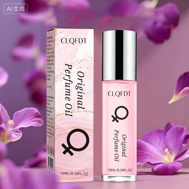 Original Perfume Oil for Women, 10ml Roll-On Fragrance with Lychee, Raspberry, Rose & Musk, Long Lasting Scent, Unique Floral Fruity Perfume