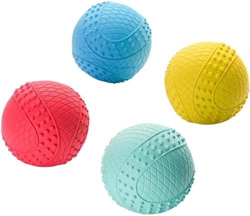 iPettie Summer Floating Dog Ball, Squeaky Water Fetch Toy