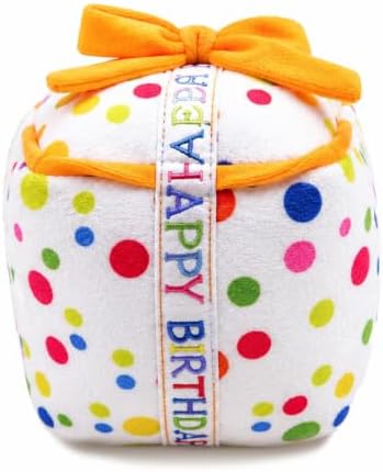 Dog Birthday Cake Squeak Toys, 1 Pcs (Box)
