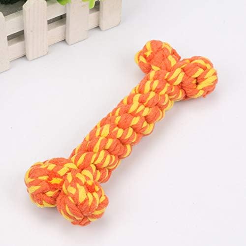 Dog Rope Toy, Dog Toys Bone Pet Teeth Cleaning Toy 2 PC for Puppy