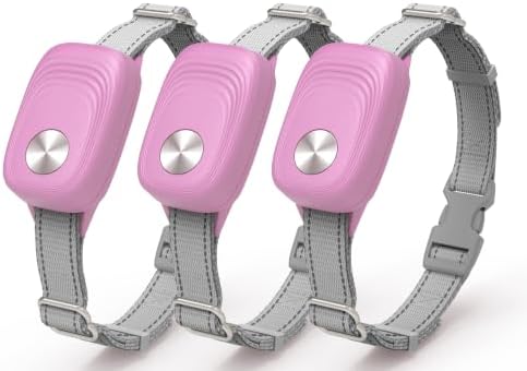 Automatic Pet Door Collar, Compatible with MS-5, Blossom Pink,3PK