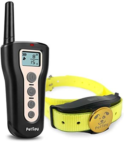 PetSpy P320N Dog Training Shock Collar, 400 Yards, Medium to Large Dogs, with Vibration, Electric Shock and Beep, Waterproof, Remote Trainer