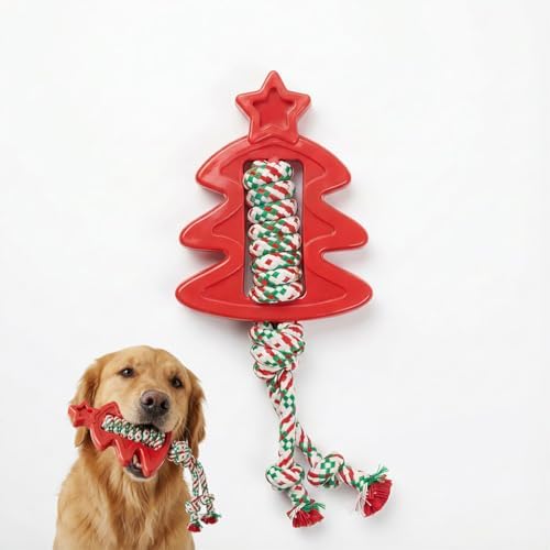 Dog Chew Toys, Festive Dog Toys for Aggressive Chewers