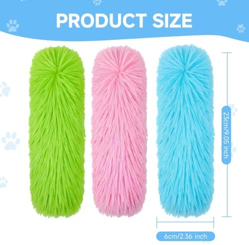 WOUSEDO Cat Toys Pillows 3 Pack, Interactive Kicker Toy with Catnip