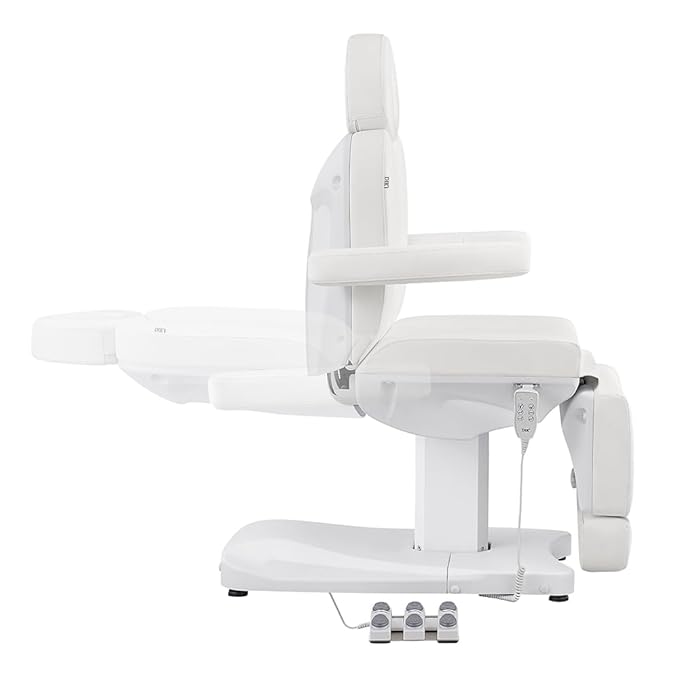 Full Electrical Medical Aesthetic Chair Facial Beauty Bed Podiatry Doctors Office Chair with 3 Motors INK
