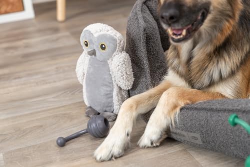TRIXIE Be Eco Emily The Owl Plush Dog Toy for All Dogs