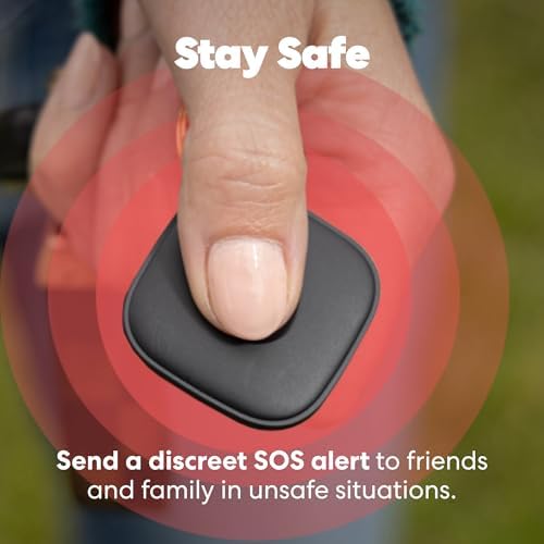 Life360 Tile - Bluetooth Tracker, Keys Finder and Item Locator for Keys, Bags and More. Phone Finder. Both iOS and Android Compatible. 4-Pack (Black/Pink Punch/Navy Blaze)