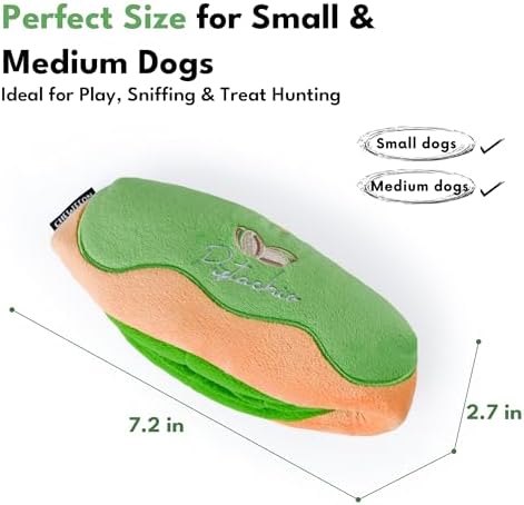 CHEWFFON Snuffle Dog Toy, Multi-Layer Interactive Treat Puzzle for Dogs