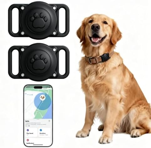 GPS Tracker for Dogs, Smart Pet Activity Tracker (iOS Only) GJ3 2P