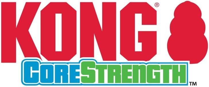 KONG CoreStrength Bone - Dog Dental Chew Toy - Durable, Multi-Layered Dog Toy with Textured Body for Teeth Cleaning - 2 Pack (Medium/Large)