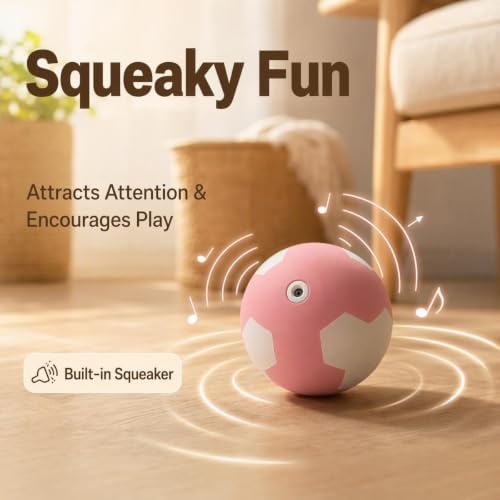 Squeaky Latex Dog Toy Balls for Small Dogs and Mini Breeds