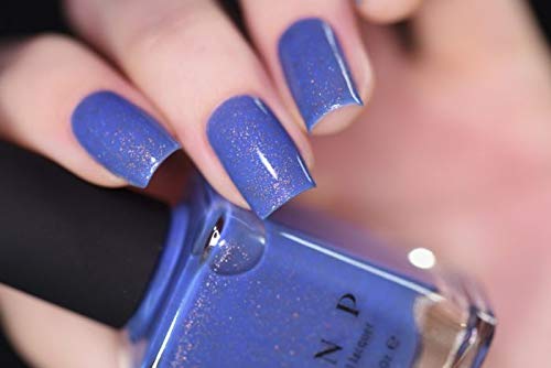 ILNP Ocean Ave - Cerulean Blue Holographic Nail Polish