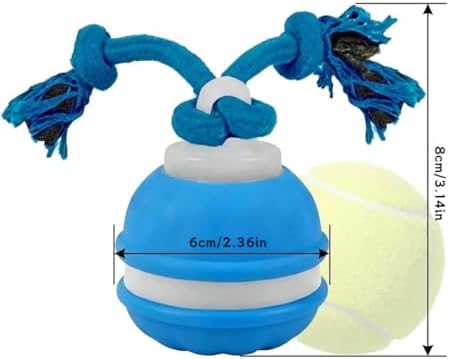 Zealburst Interactive Dog Toy Ball, 2026 Upgraded Motion Activated Rolling Ball with Squeaky Sounds, 360° Smart Automatic Moving Toy for Bored Cats & Dogs, Indoor & Outdoor Pet Exercise Toy (Orange)
