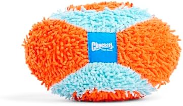 Chuckit! Indoor Fumbler Roller Dog Toy, Orange and Blue, 7.5 inches (Pack of 12)