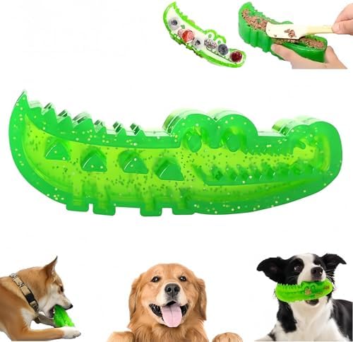 Lettuce Pets Dog Toys, Low Feed Chew and Fetch Crocodile Device Toy for for Medium & Small DogsOdontological Health Inside Use Robust Substance