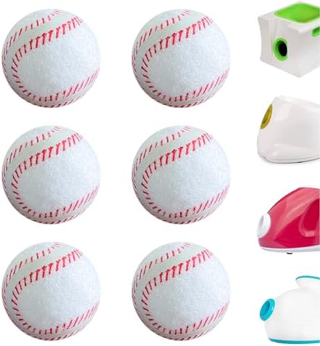 X-Small Dog Tennis Balls Dog Toys Ball 1.72" Pack of 6, Fit Ball Launchers