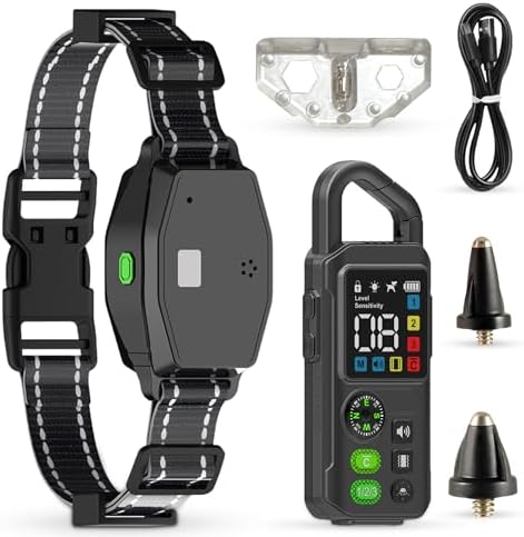 Kollare Smart Dog Training Collar with Remote – Waterproof, Rechargeable & Adjustable E-Collar with Beep, Vibration & Gentle Static Modes – Long Range Pet Obedience Training for All Dogs