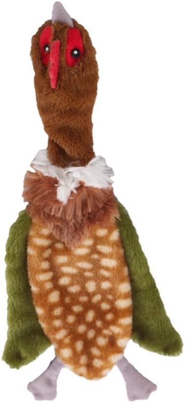 SPOT Skinneeez Crinklers Bird - Stuffing-Free Dog Toy with Crinkle & Squeaker Sounds, Durable for Light to Moderate Chewers, Tug Toy for Small Dogs & Puppies, 14in