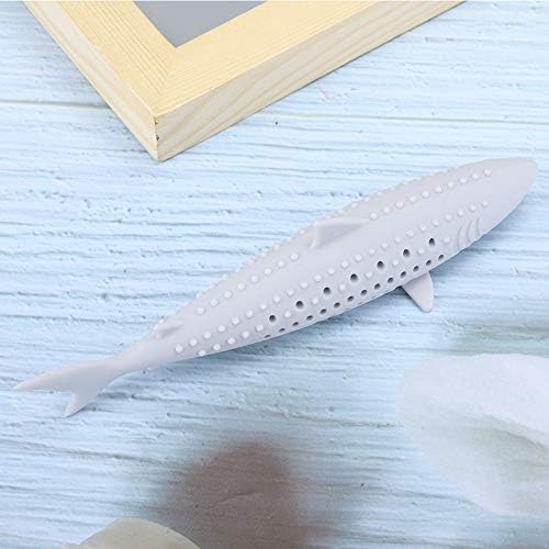 VINGVO Cat Teeth Cleaning Toy, Cat Teething Toys Silicone Molar Stick Catnip Toys Cat Toothbrush Cat Fish Shape Toothbrush with Catnip Chew Bite Teeth Cleaning Toy for Cats Kitten Kitty