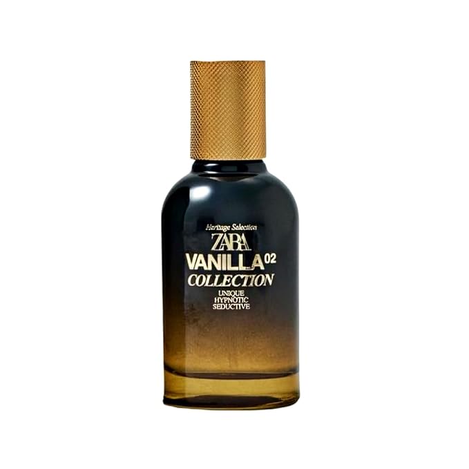 Zara Vanilla Collection 02 Perfume Set for Men Warm Spicy Amber Fragrance with Bourbon Vanilla Notes Elegant Long-Lasting Eau de Parfum Gift Set 100 + 30ml (3.4 + 1.0 fl. oz.)